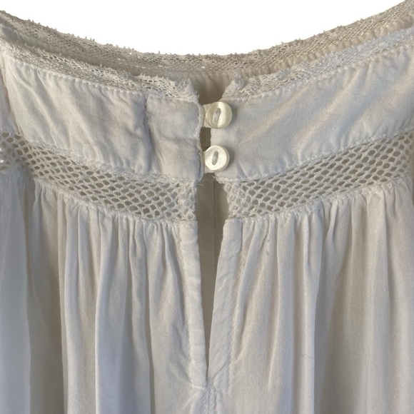 Hollister 2 Camisole Bundle White & Lavender Loose Baby Doll Tank Tops SZ SP - Picture 13 of 16